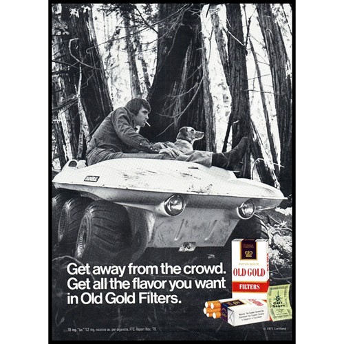 1971 old gold cigarettes - old,