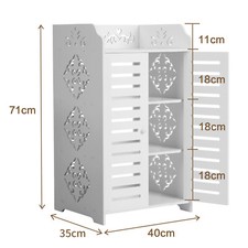 5 Tier Wooden Shoe Rack