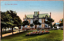 Vintage Postcard - The Town