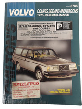 VOLVO 8786 - Total Car Care - Volvo UK Models - 1970 -1989 Repair Manual - USA