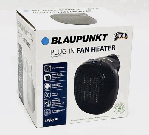 Blaupunkt 700watt plug fan - plug, in