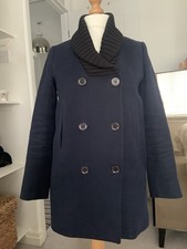 Adolfo Dominguez pea coat XS UK 8 Eur 36 Massimo Dutti Sézane 