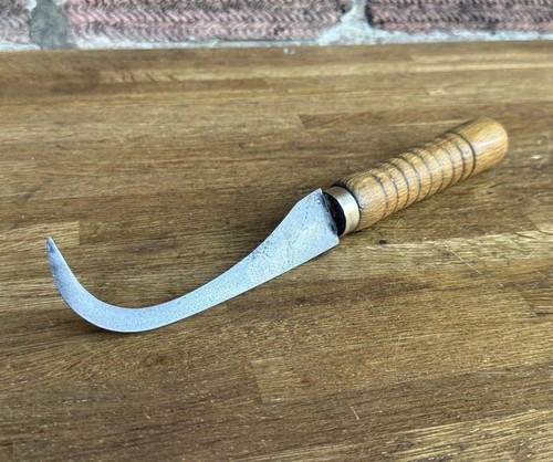 Vintage leatherworking - vintage, 10”