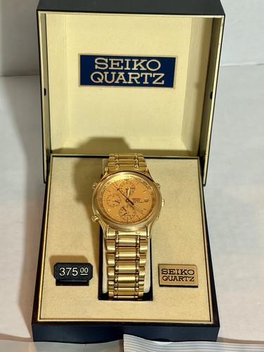 Seiko quartz world timer alarm - quartz,
