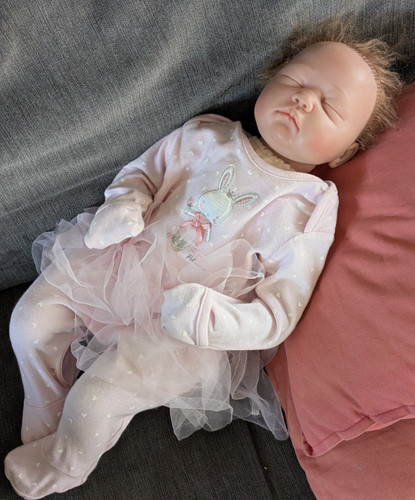 Lifelike baby doll reborn - doll,