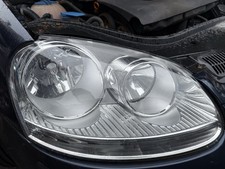VW GOLF MK5 DRIVER SIDE FRONT HEADLIGHT 2004-2008 #M6615