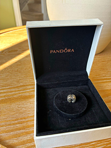 Pandora clip with pink - pandora,