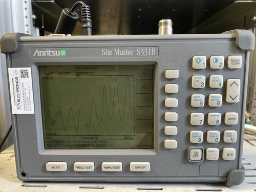 Anritsu site master - anritsu, s331b
