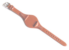 FOSSIL Original Replacement Leather Strap ES3837 Watch Band Brown With Pad 18 Mm