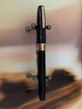 Sheaffer Imperial GT Black Fountain Pen 14ct Gold Nib USA