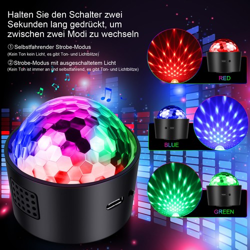 Rgb magic ball light party - ball,