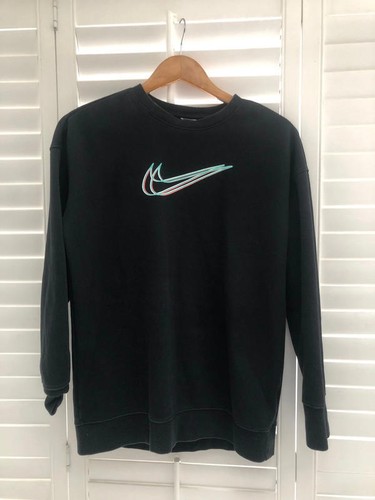 Unisex black nike sweater - unisex, with