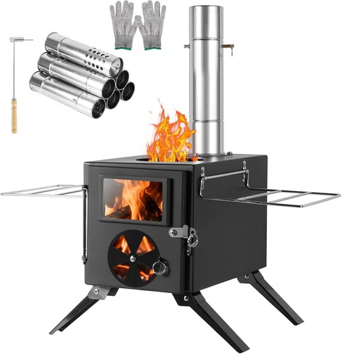Wood burning stove portable - wood,