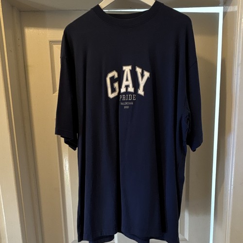Balenciaga gay pride 2021 navy - pride,