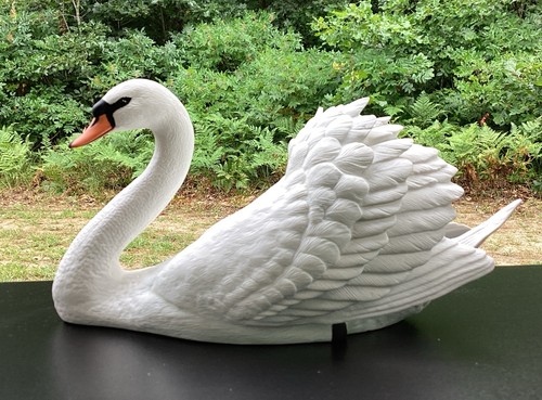 Franklin mint royal swan white - franklin,