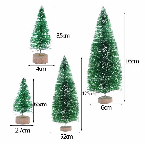5pcs mini christmas tree sisal - 5pcs,