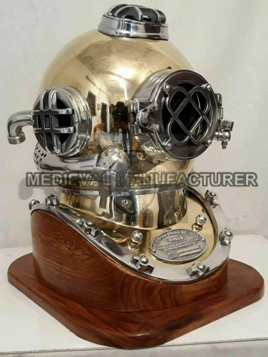 Antique inch navy diving - 18,