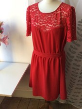 Jaeger Red Dress Boutique Size