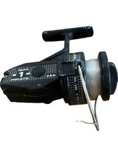 DAM Quick 1 Pirate Fishing Reel Gear Ratio 1:3.1 Black Durable