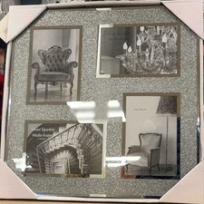 Photo Silver Mirrored Crushed
