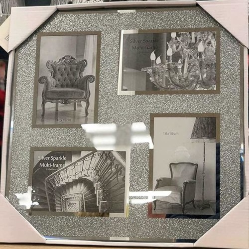 Photo silver mirrored crushed - photo,