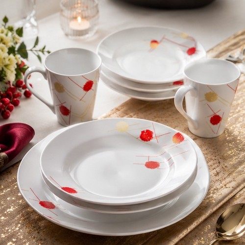 16pc dinner set - 16pc, bowl