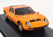 Ixo KB 1/43 Lamborghini Miura P400 SV 1972 Orange Diecast Scale Model Car