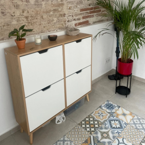 Narrow shoe storage cabinet - narrow,