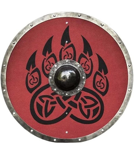 Viking round shield medieval - round,