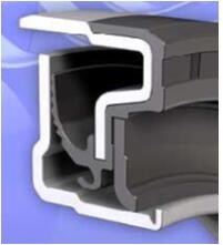 Crankshaft seal the - on, front