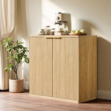 31.5" Oak Buffet Cabinet with