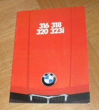 BMW 3 Series E21 Brochure 1977