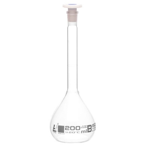 Labglass volumetric flask with - flask,