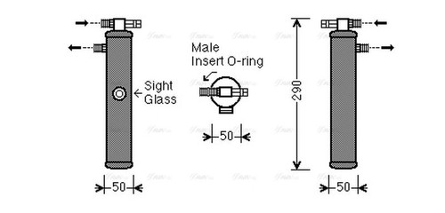 Ava aircon receiver - aircon, dryer