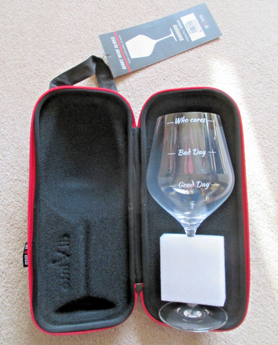Giant wine glass zipped - wine,
