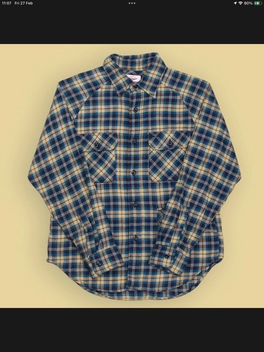 Battenwear blue tan plaid - battenwear, 100%