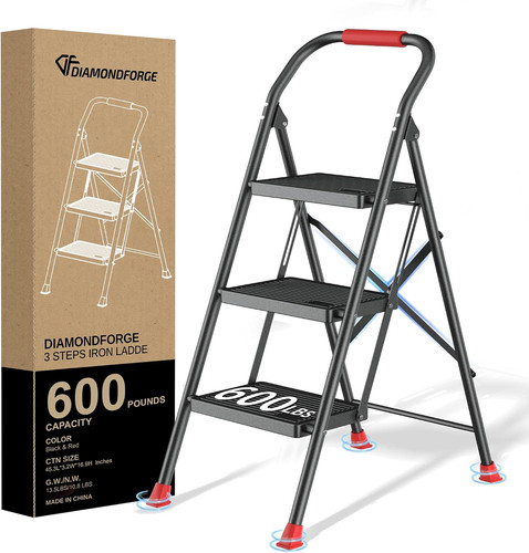 Step ladder heavy - step, duty