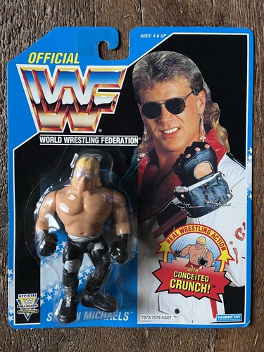 Wwf hasbro moc shawn - wwf,
