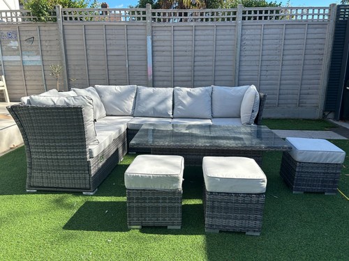 Outdoor rattan lounge dining - rattan,