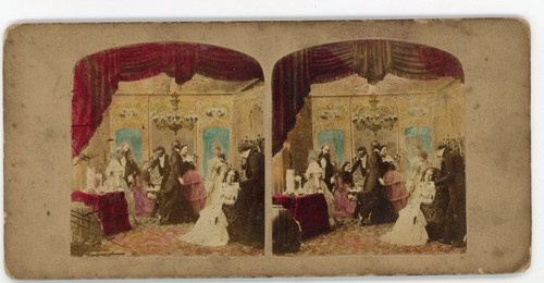 Stereoview stereoscope card - stereoview,