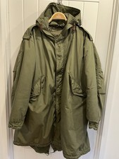 GENUINE RARE UNISSUED US ARMY M-51 M-1951 FISHTAIL PARKA PERFECT COND. MEDIUM.