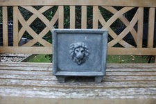 Architectural ,Antique Style, Lead Garden Planter- Weathered condition.