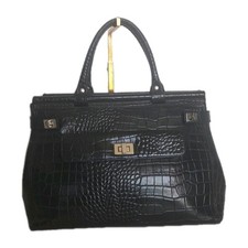 Jasper Conran Black Croc