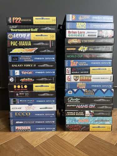 Sega megadrive games - 32,