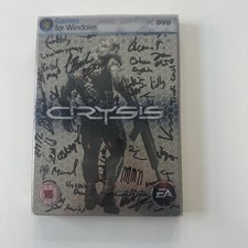 Crysis: Original Signed by The Developers Limited Edition Windows PC Game Rare