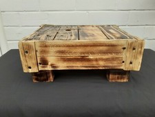 Wooden Stool Handmade Rustic freestanding furniture wooden step 