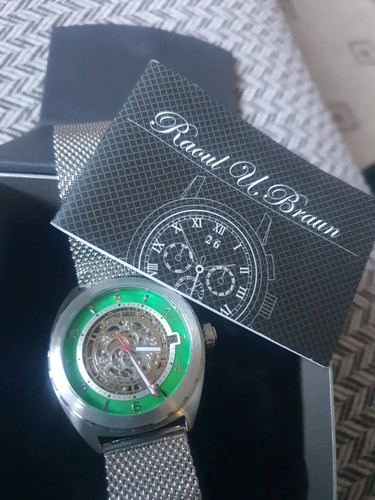 Raoul braun watch mens 21 - raoul,