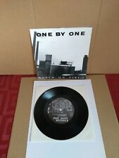 One By One World on Fire 7" Vinyl Hardcore Anarcho Punk Rudimentary Peni