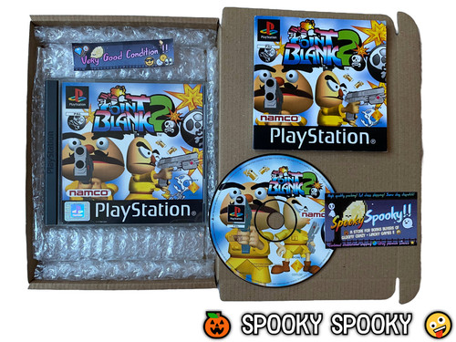 Point blank ps1 uk - blank, vgc