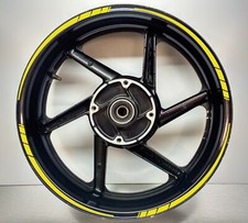Yellow tapered motorcycle - yellow,